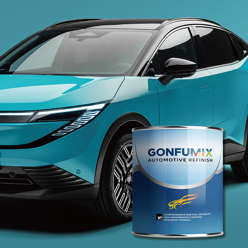 fast drying waterborne clear coat paint